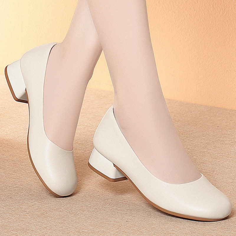 Women Shoes Black - 3cm Breathable Comfortable All Match Soft