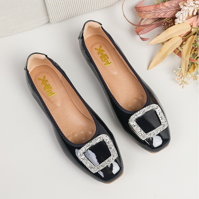 Moccasin Shoes Crystal Female  - Women Shoes Elegant のレビューと価格