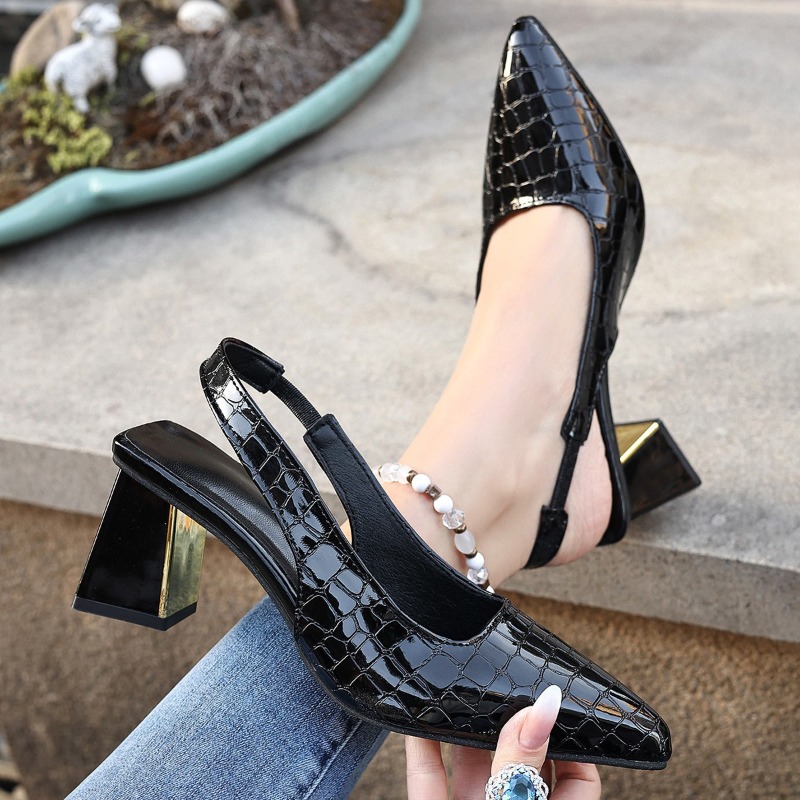 Summer High Heels Sandals Wome - Women Shoes Elegant のレビューと価格