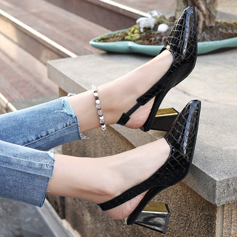 Summer High Heels Sandals Wome - Women Shoes Elegant のレビューと価格
