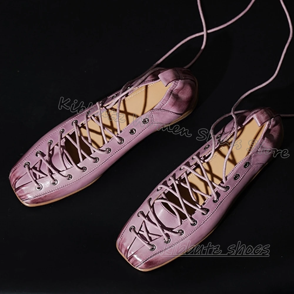 Ballet Pump Cross Strap Lace-U - Ballet Flat Women のレビューと価格