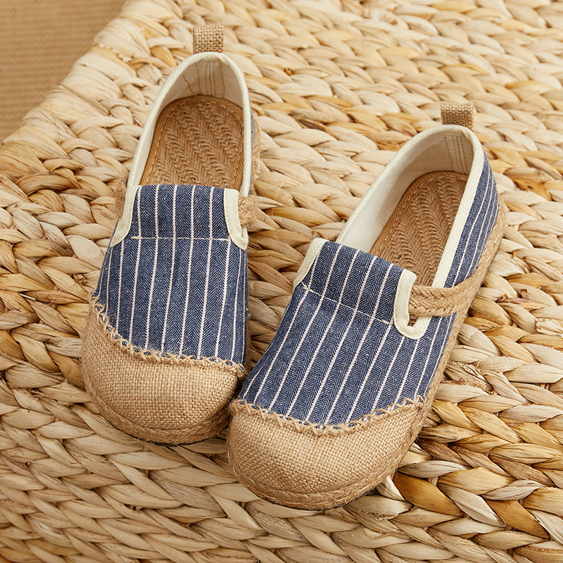Careaymade-Women Striped Linen - Women'S Shoes Vegan のレビューと価格