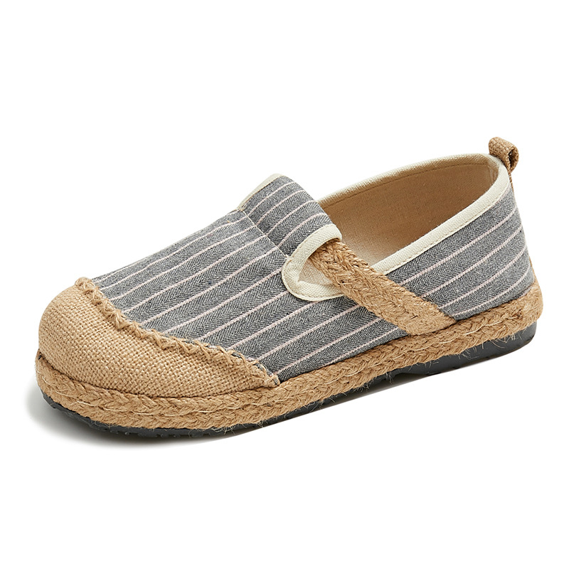 Careaymade-Women Striped Linen - Women'S Shoes Vegan のレビューと価格