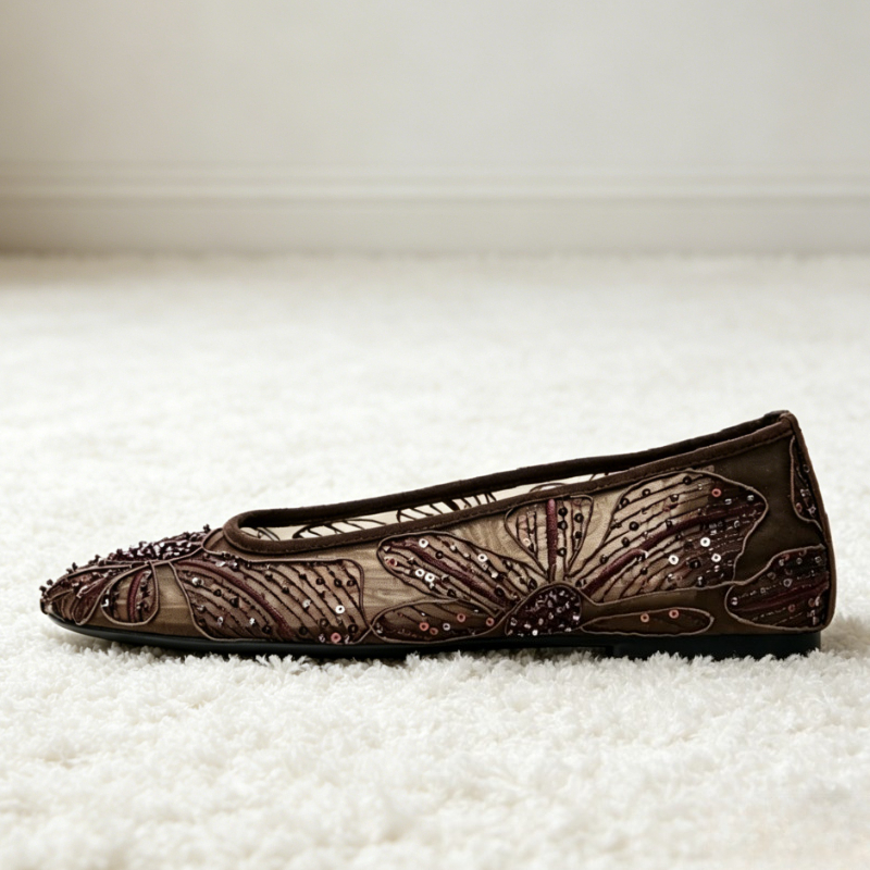 Luxury Designer Ballet Flats f - Women Shoes Elegant のレビューと価格