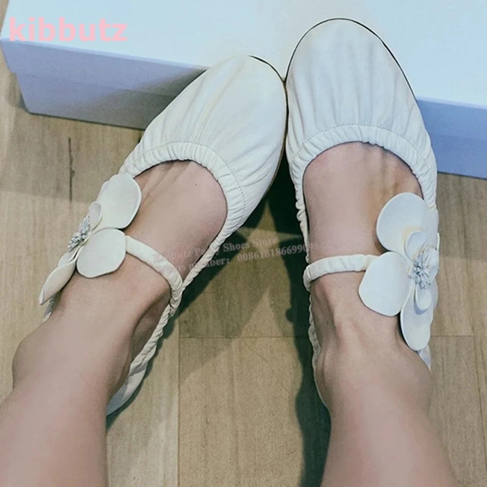 Flowers Ballet Flat With Pump  - Ballet Flat Women のレビューと価格