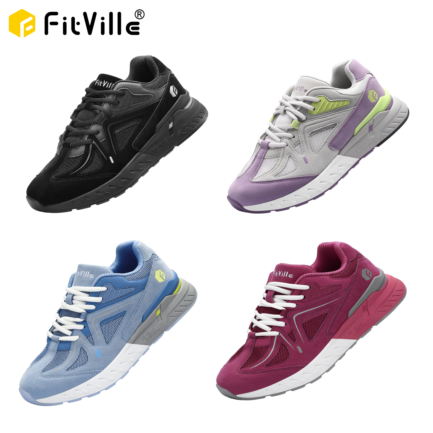 FitVille Women's Walking Shoes - Women'S Shoes Wide Width のレビューと価格