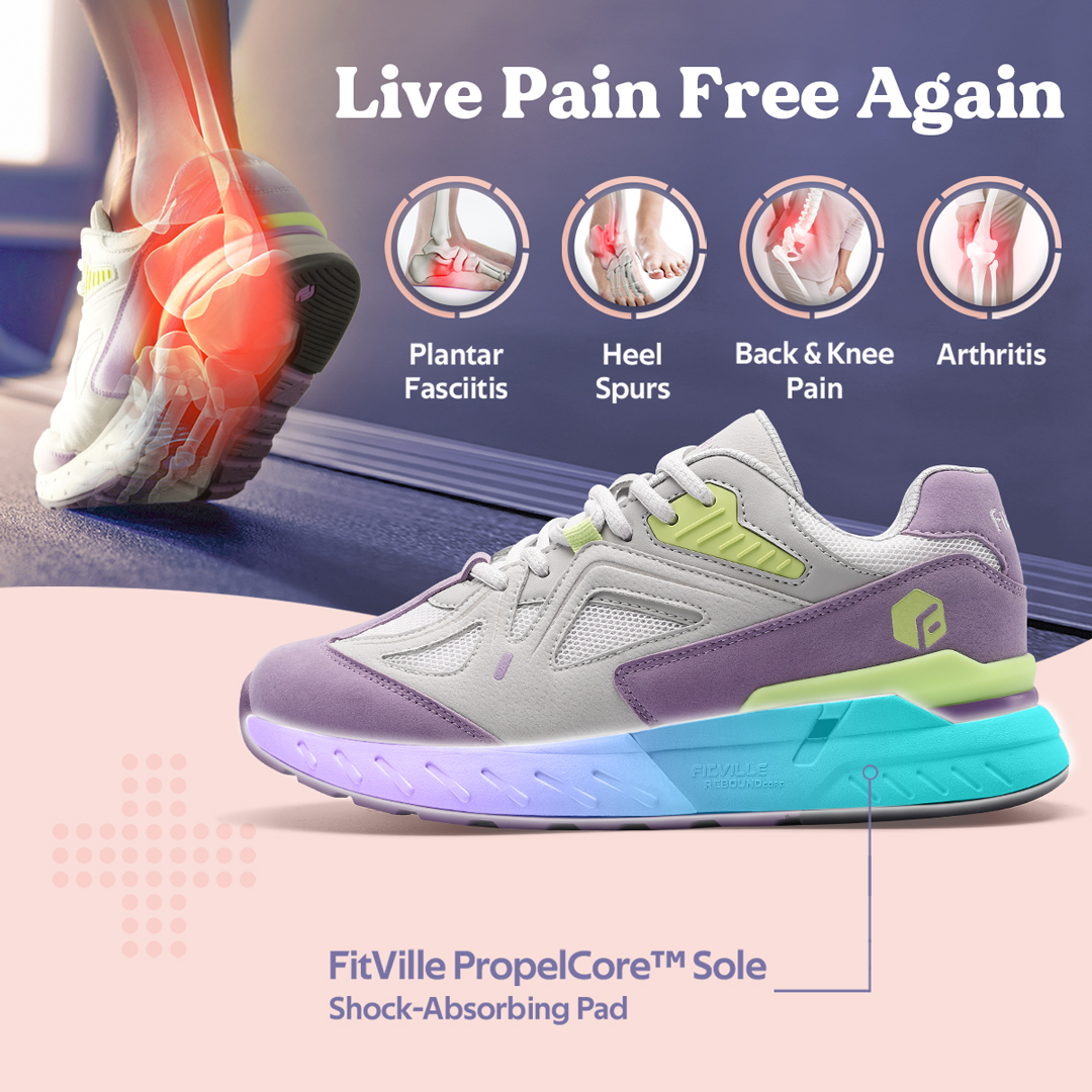 FitVille Women's Walking Shoes - Women'S Shoes Wide Width のレビューと価格