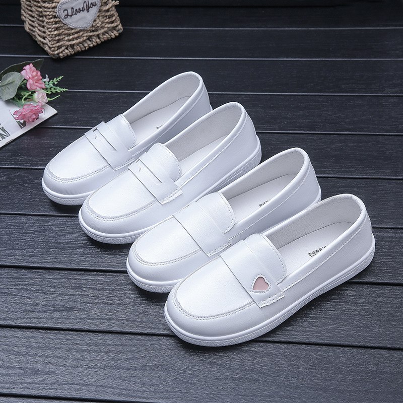 New white soft-soled nurse sho - Women'S Shoes For Flat Feet のレビューと価格