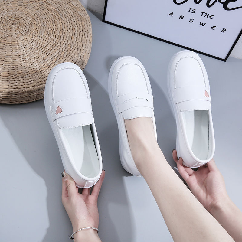 New white soft-soled nurse sho - Women'S Shoes For Flat Feet のレビューと価格