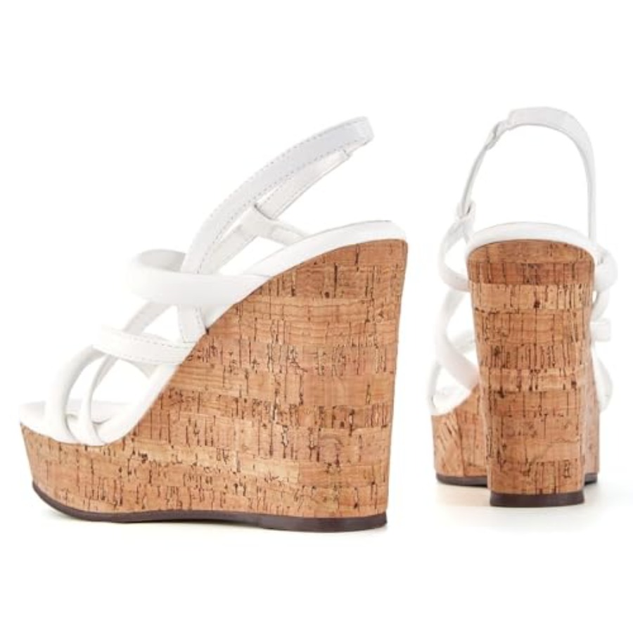 Women Platform Wedge Sandals C - Cork Wedge Sandal のレビューと価格