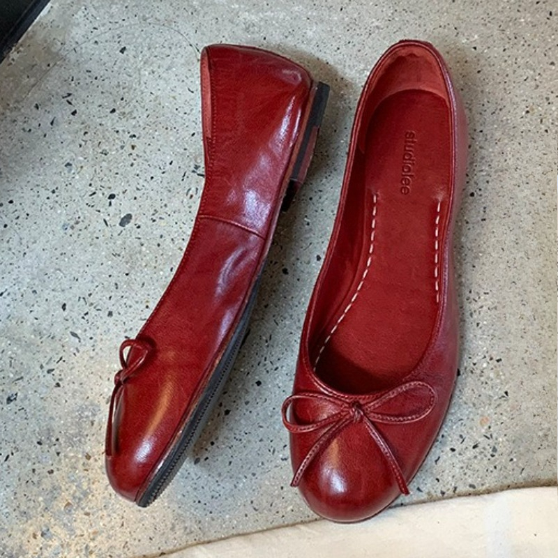 New Spring  Autumn Concise Fas - Ballet Flat Women のレビューと価格