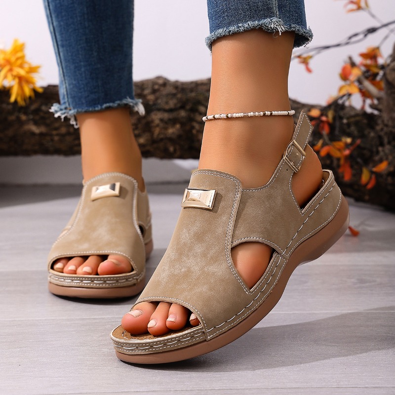 Women Plus Size Wide Fit Wedge - Women'S Shoes For Bunions のレビューと価格
