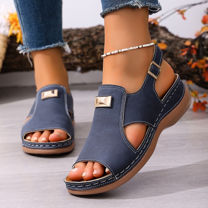 Women Plus Size Wide Fit Wedge - Women'S Shoes For Bunions のレビューと価格