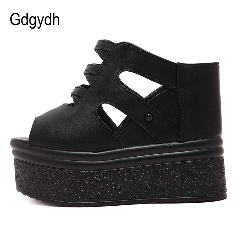 Gdgydh Open Toe Platform Mules - Women'S Shoes Vegan のレビューと価格