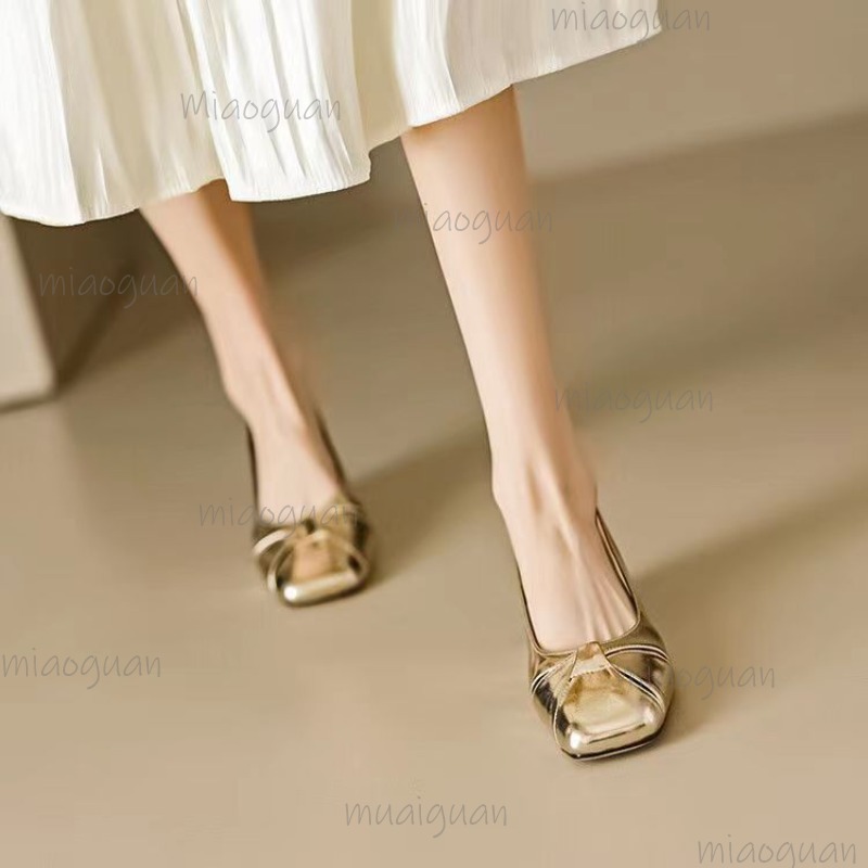 Cover Toe Low Heel Pumps Women - Women'S Shoes のレビューと価格