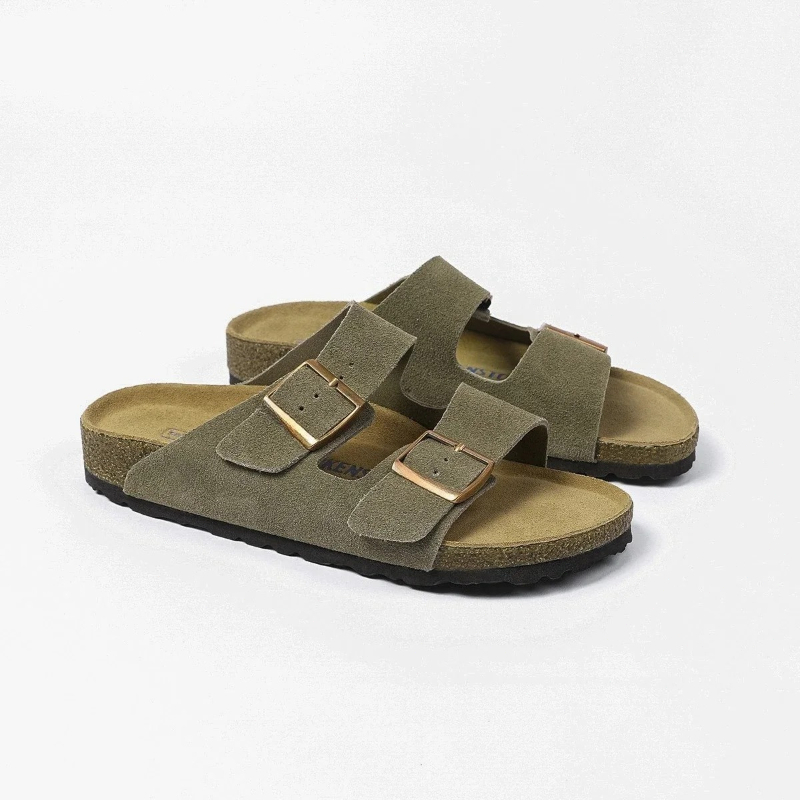 Women Men Sandals Closed-Toe M - Cork Wedge Sandal のレビューと価格