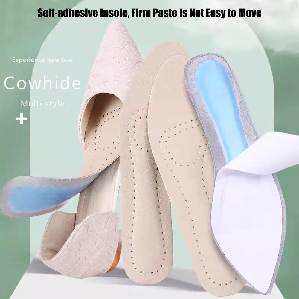 Self adhesive Leather Insoles  - Women'S Shoes For Plantar Fasciitis のレビューと価格