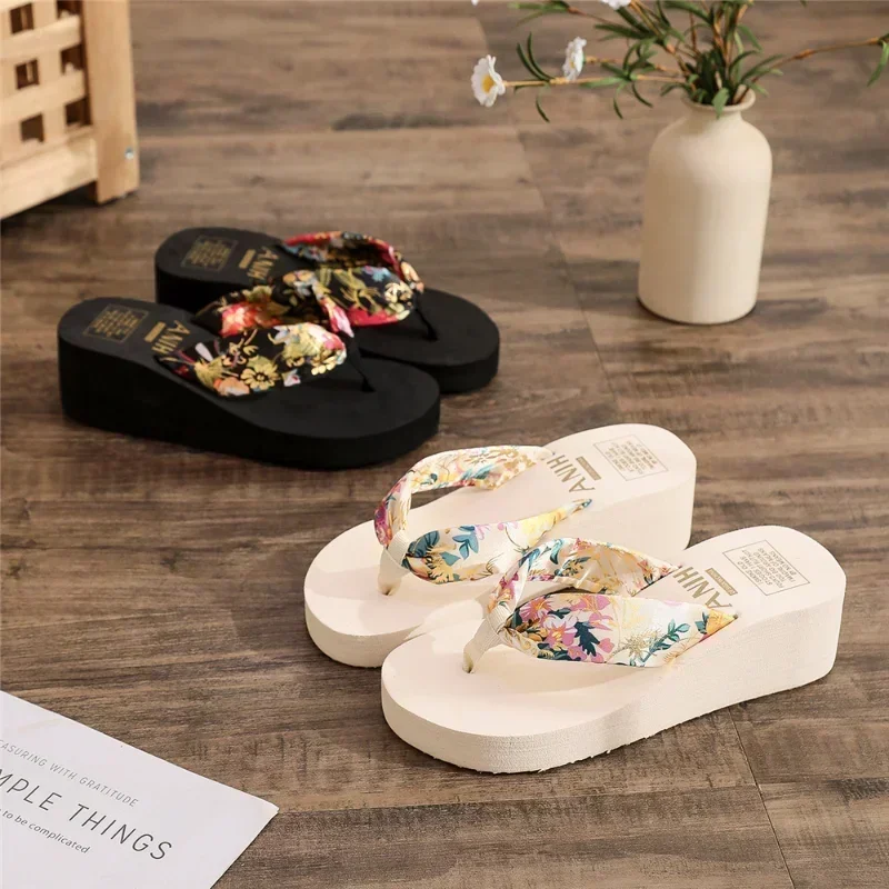 Women's Fashion Platform Flip  - Cork Wedge Sandal のレビューと価格