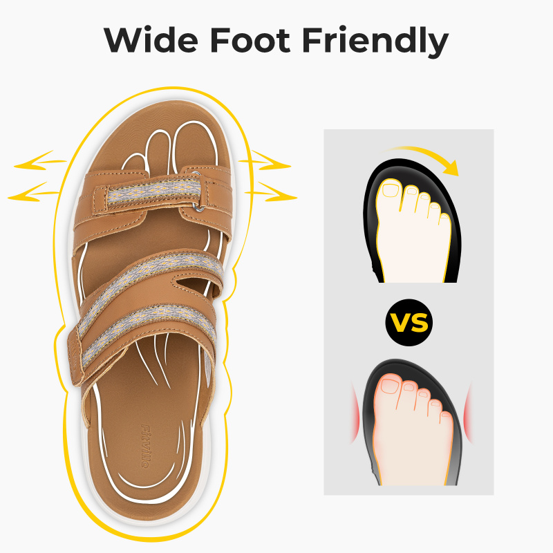 FitVille Women'S Slippers Wide - Women'S Shoes For Bunions のレビューと価格