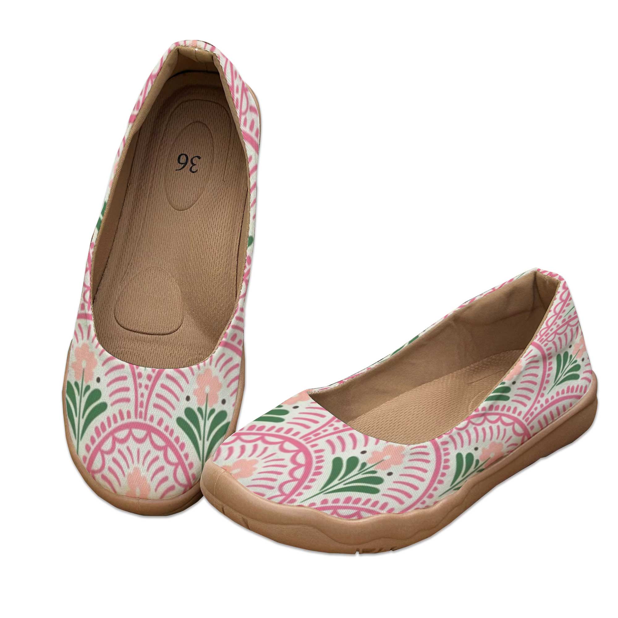 Bohemian Style Wide-Fit Women' - Women'S Shoes For Flat Feet のレビューと価格