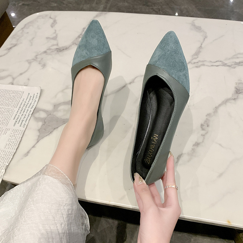 Flat black leather shoes for w - Women Shoes Black のレビューと価格