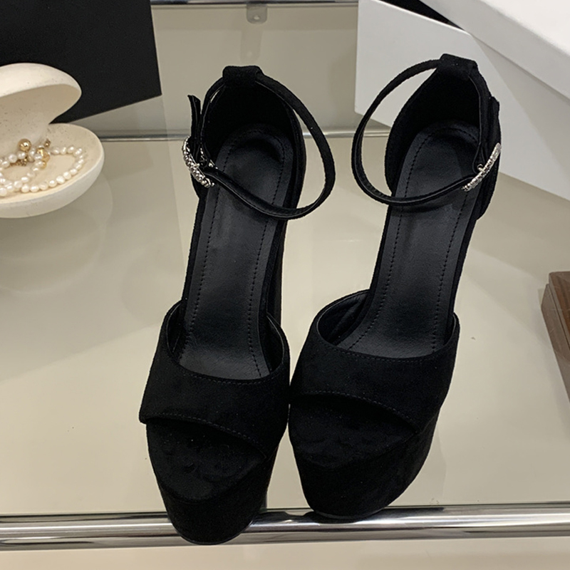 Liyke Model Show Sexy Extreme  - Cork Wedge Sandal のレビューと価格
