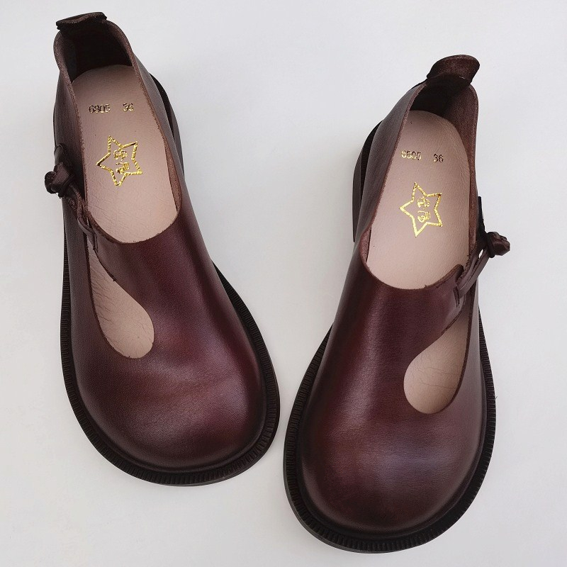 Careaymade-Genuine leather big - Women'S Shoes のレビューと価格