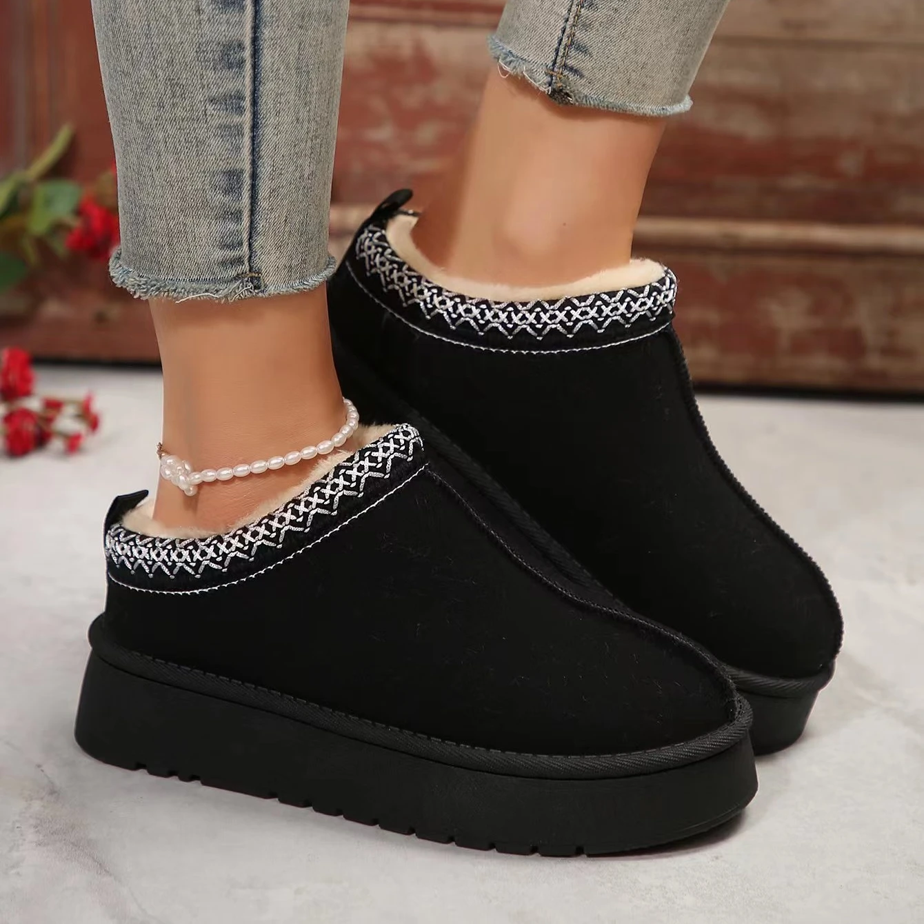 Designer Winter Platform Slipp - Women Shoes Luxury Brand のレビューと価格