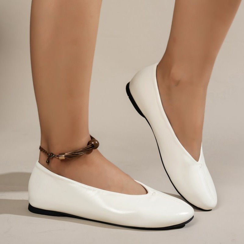Comfort Round Toe Shallow Shoe - Ballet Flat Women のレビューと価格