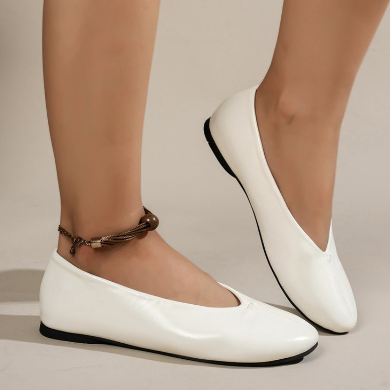 Comfort Round Toe Shallow Shoe - Ballet Flat Women のレビューと価格