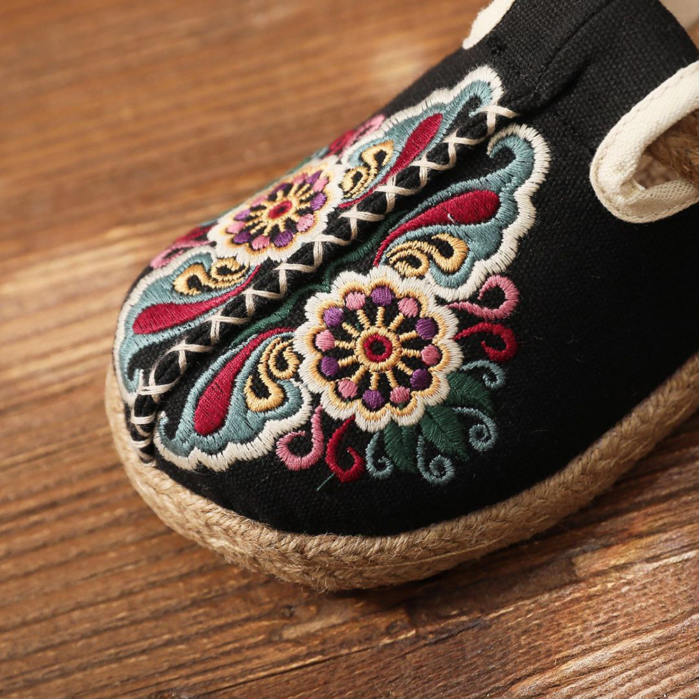 New Women Casual Linen Handmad - Women'S Shoes Vegan のレビューと価格