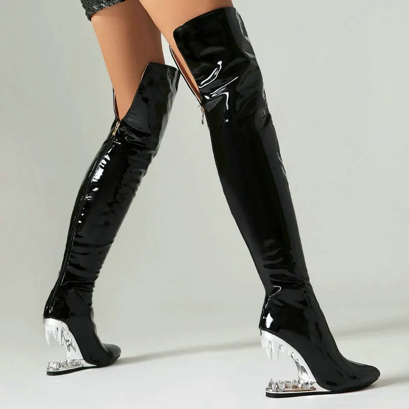 Tiger Teeth Shark Mouth Tooth  - Women'S Shoes Wide Width のレビューと価格