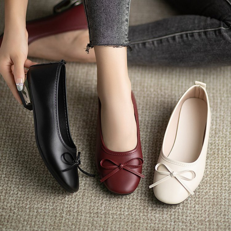 Elegant Bowknot Flat Shoes for - Women Shoes Elegant のレビューと価格