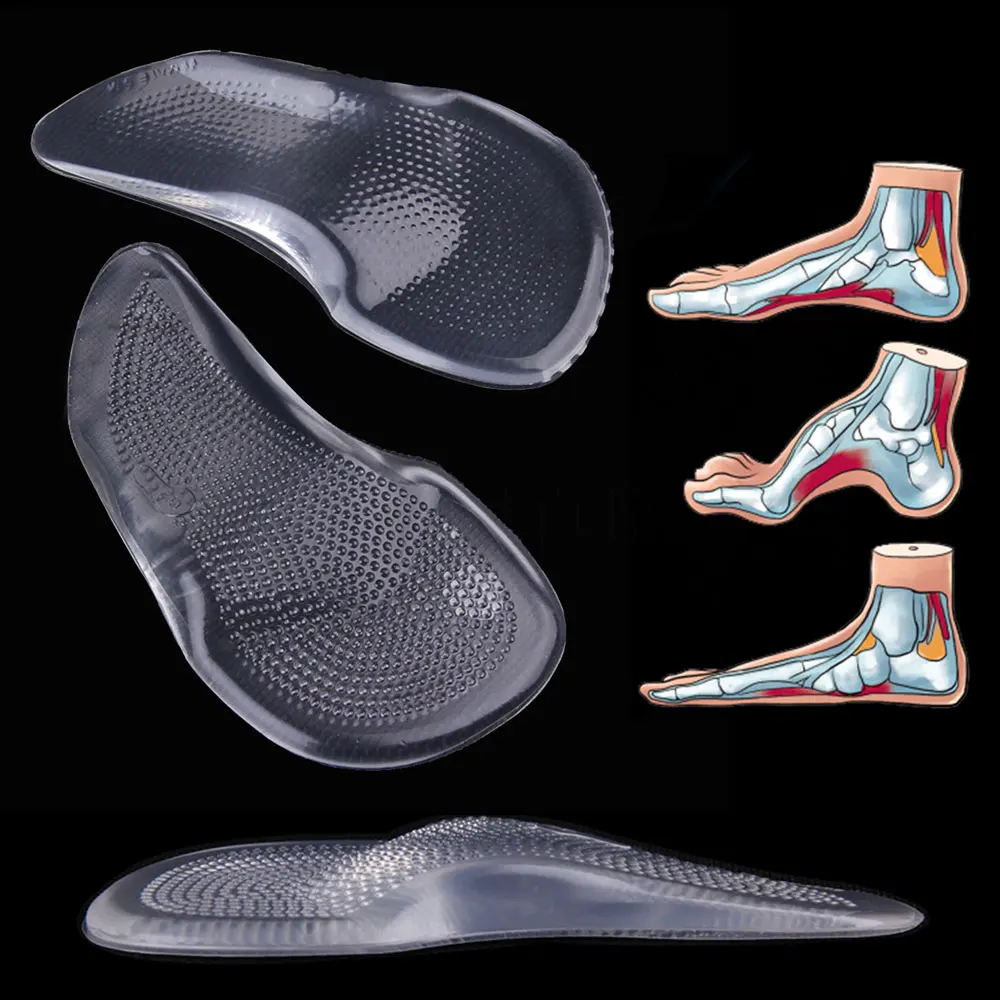 GEL 3/4 Arch Support Pad for H - Women'S Shoes For Flat Feet のレビューと価格