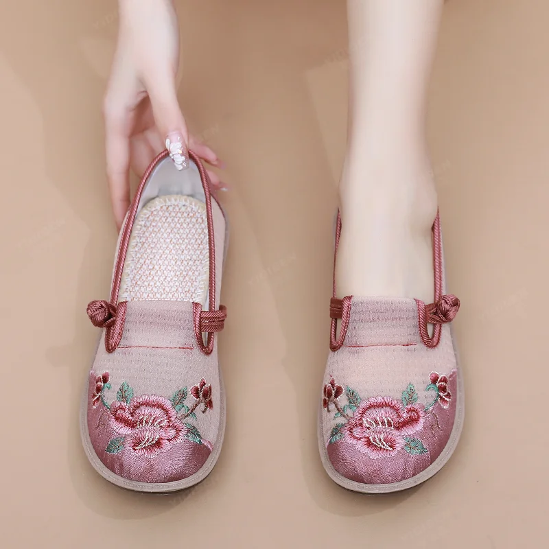 Women's Vintage Embroidered Ca - Women'S Shoes Vegan のレビューと価格