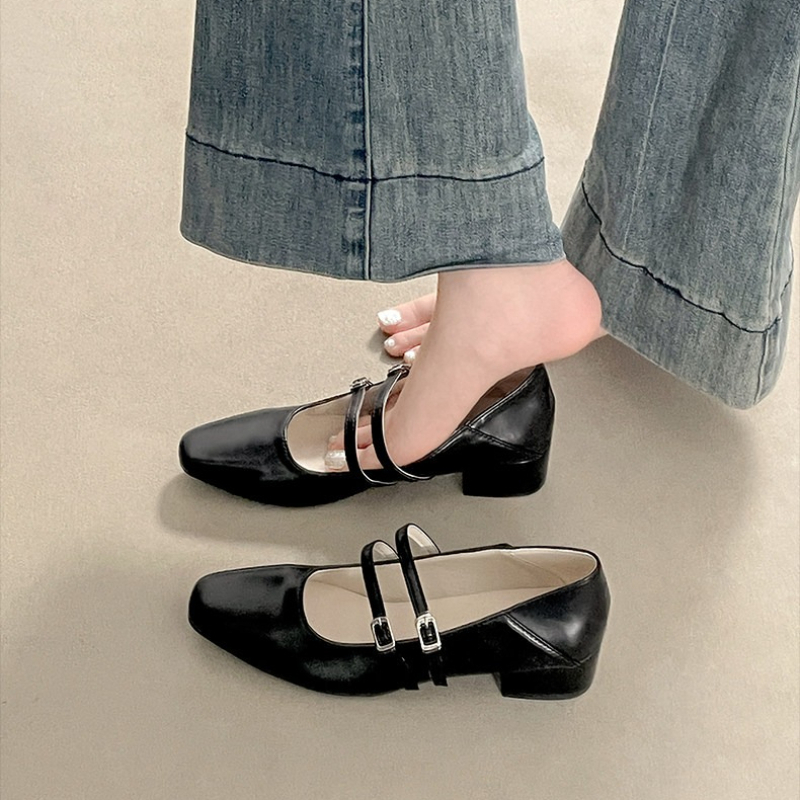 Square Toe Low Heel Women Silv - Women Shoes Elegant のレビューと価格