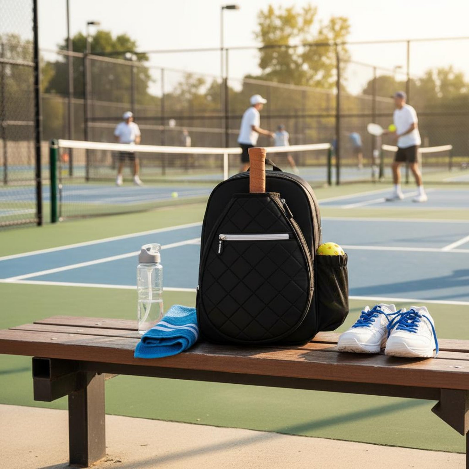 Quilted Pickleball Backpack Li - Women'S Shoes のレビューと価格