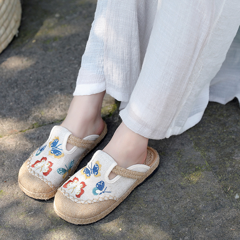 2025 Women Casual Linen Handma - Women'S Shoes Vegan のレビューと価格