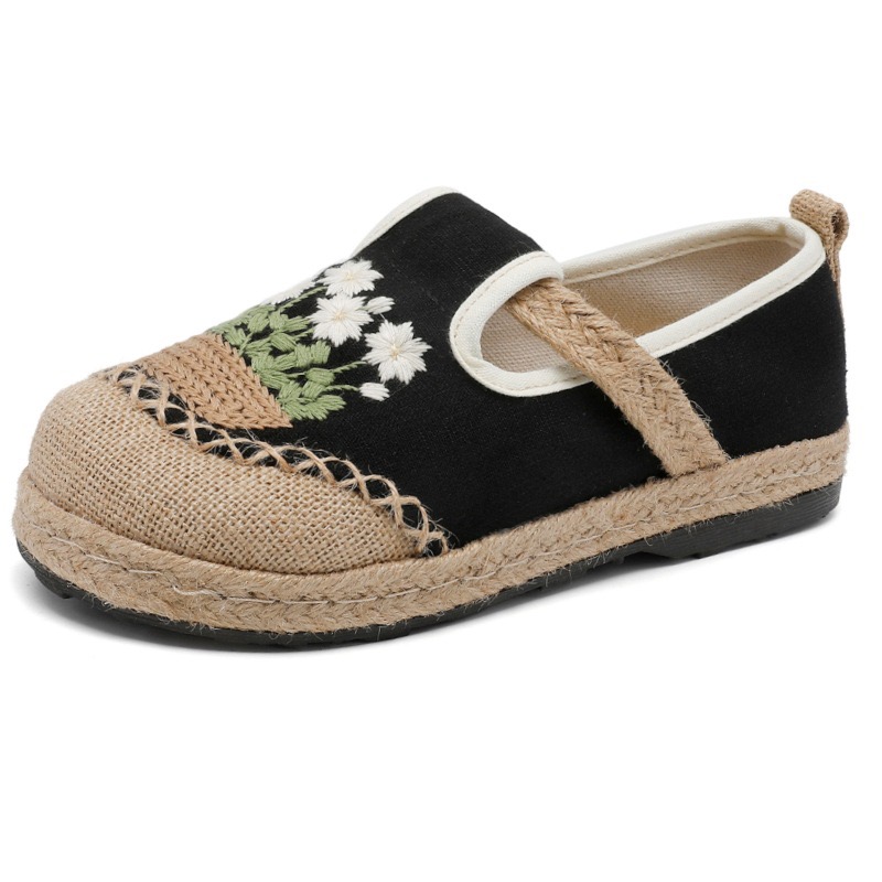 Veowalk Flowers Embroidered Wo - Women'S Shoes Vegan のレビューと価格