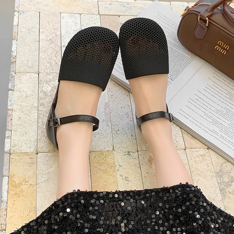 2025 New Spring Summer Mesh Sa - Women Shoes Black のレビューと価格
