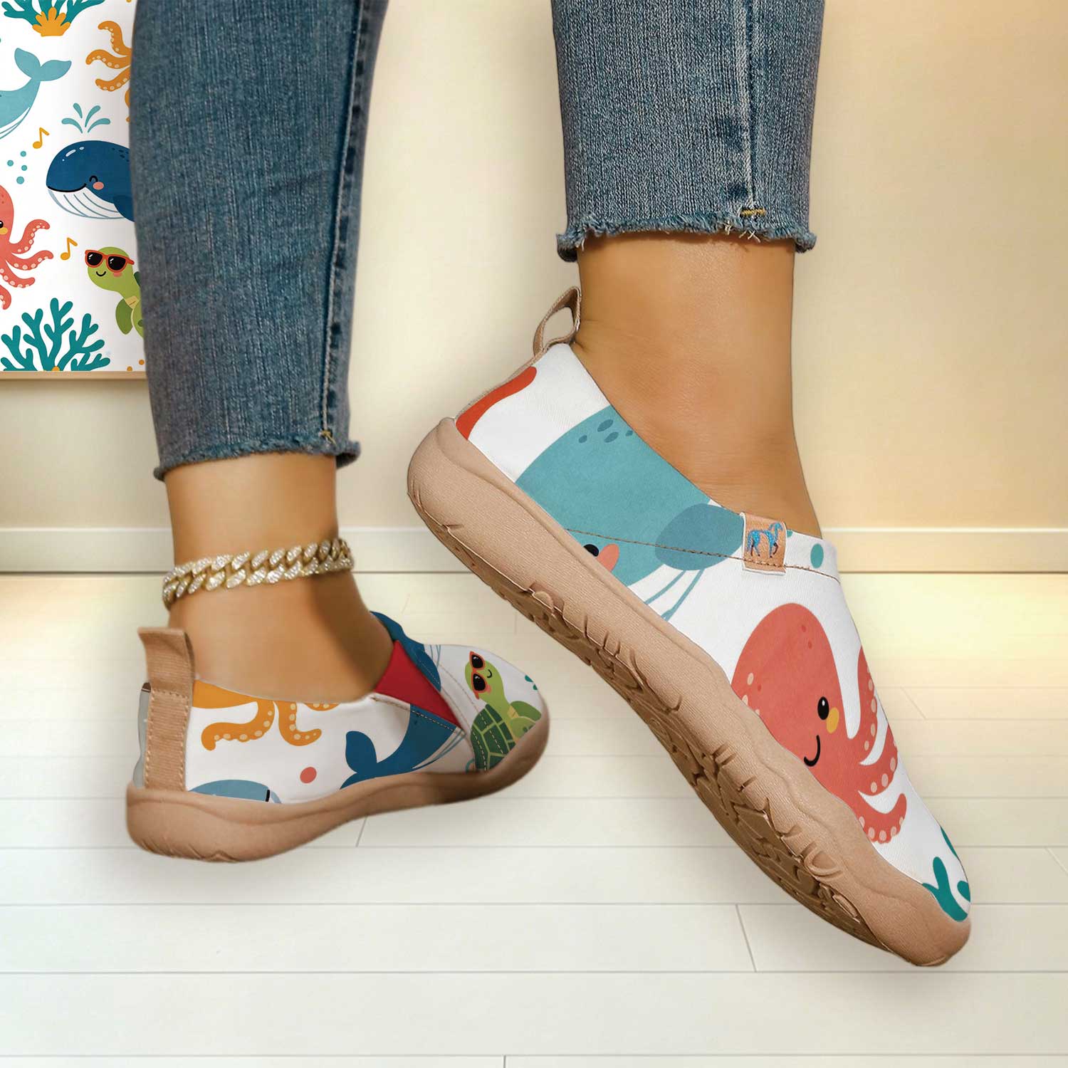 Women's Wide Toe Box Fun Carto - Women'S Shoes With Wide Toe Box のレビューと価格