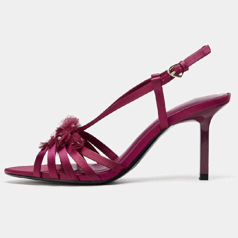 Satin Flower Brand Women Sanda - Women Shoes Luxury Brand のレビューと価格