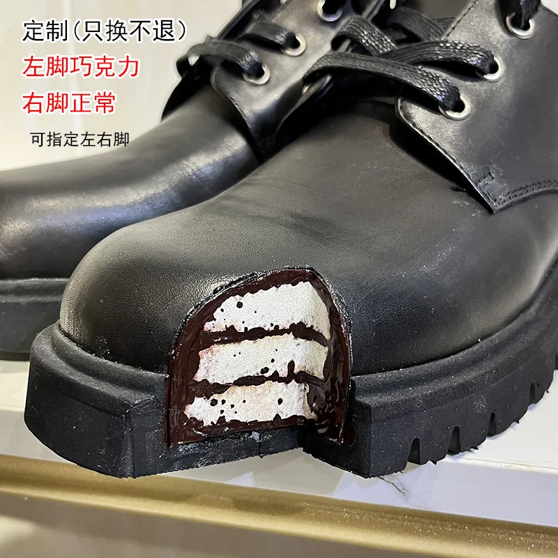 Cake Thick Bottom Derby Shoes  - Women Shoes Black のレビューと価格